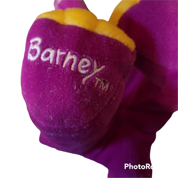 Barney 15" Plush Dinosaur - Picture 5 of 5